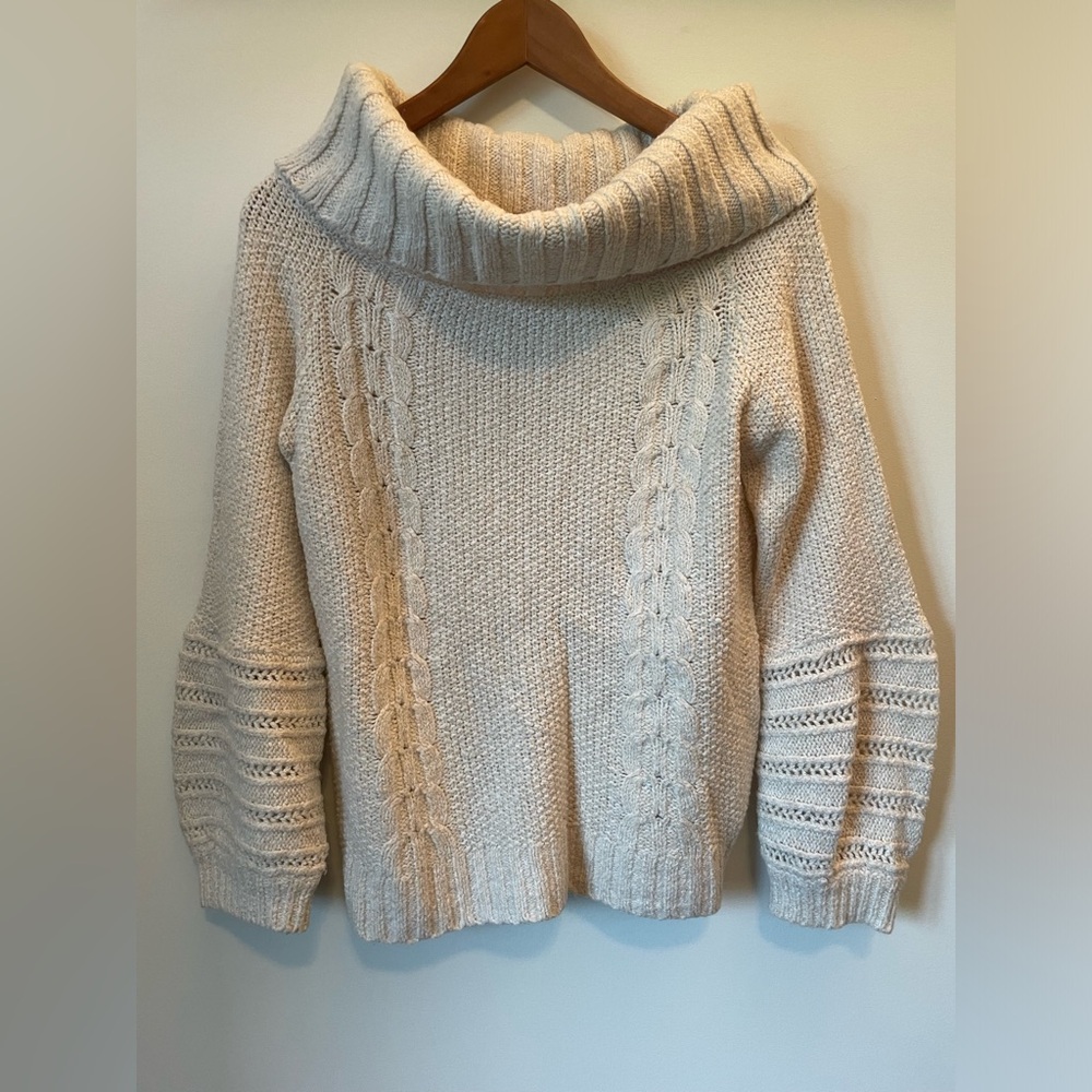 Anthropologie "Sleeping on Snow" Knit Sweater